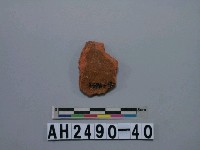 藏品(紅色夾砂陶片)的圖片